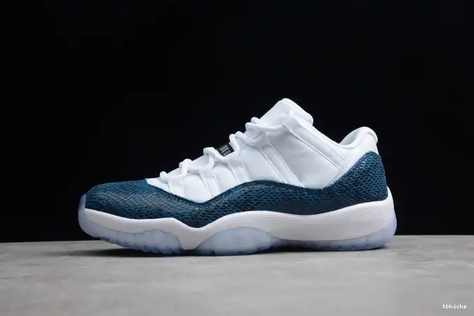 TB 11 CD6846-102 Jordan Air Low Snakeskin Blue Navy 0519
